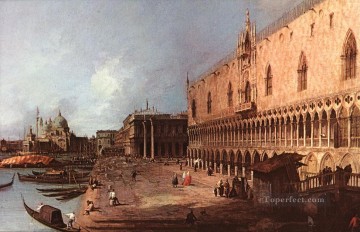Canaletto Painting - Doge Palace Canaletto